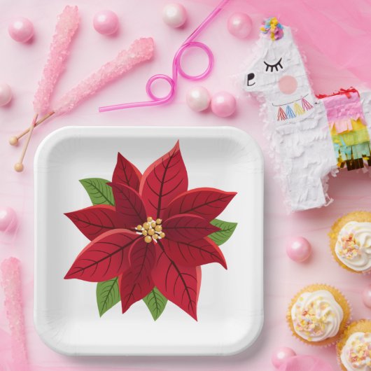 Borden voor kerstpapier papieren bordje (Feest)