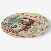 Borden voor  kerstpapier papieren bordje (Gekanteld)