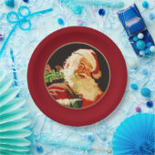 Borden voor  kerstpapier papieren bordje (Feest)