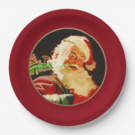 Borden voor kerstpapier papieren bordje