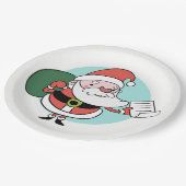 Borden voor kerstpapier papieren bordje (Gekanteld)