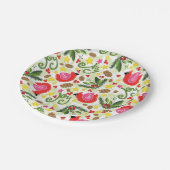 Borden voor kerstpapier papieren bordje (Gekanteld)