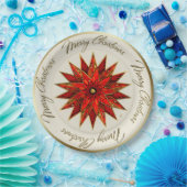 Borden voor kerstpapier papieren bordje (Feest)