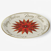 Borden voor kerstpapier papieren bordje (Gekanteld)