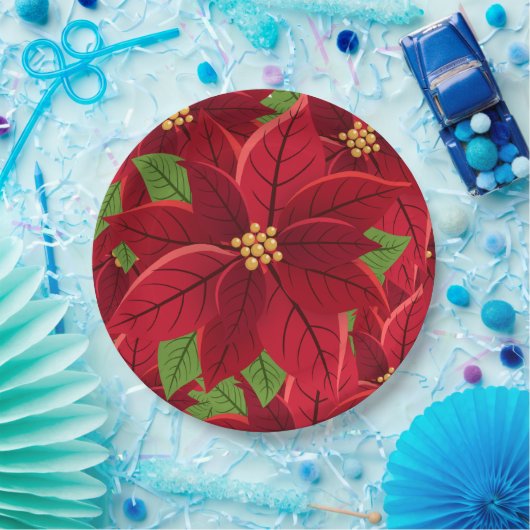 Borden voor kerstpapier papieren bordje (Feest)