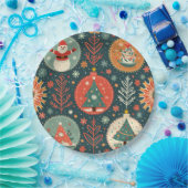 Borden voor kerstpapier papieren bordje (Feest)