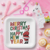 Borden voor kerstpapier papieren bordje (Feest)