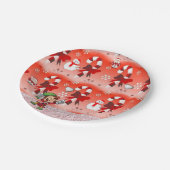 Borden voor kerstpapier, Snowman, Elf Papieren Bordje (Gekanteld)