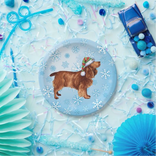 Borden voor kerstvioolpapier papieren bordje (Feest)