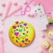 Borden voor kleurrijk papier papieren bordje (Feest)