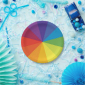 BORDEN VOOR KLEURWIEL PAPIEREN BORDJE (Feest)