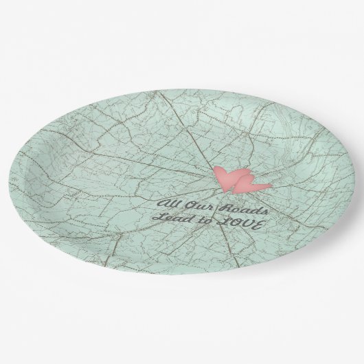 Borden voor kofferpapier papieren bordje (Gekanteld)