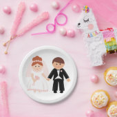 Borden voor kort papier papieren bordje (Feest)