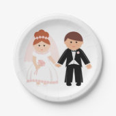 Borden voor kort papier papieren bordje (Voorkant)