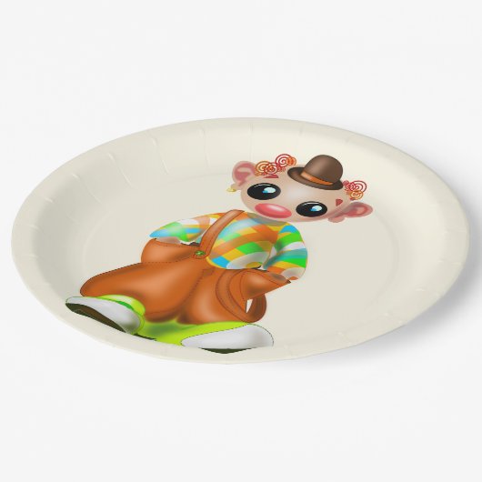 Borden voor koudpapier papieren bordje (Gekanteld)