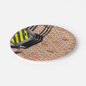 Borden voor kraan- en hakpapier papieren bordje (Gekanteld)