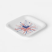 Borden voor kunststofpapier papieren bordje (Gebogen)