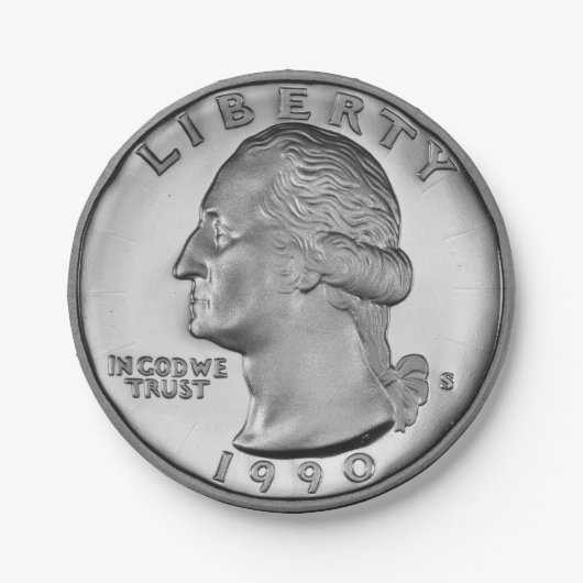 Borden voor kwartaal papier papieren bordje (Voorkant)