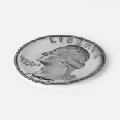 Borden voor kwartaal papier papieren bordje (Gekanteld)