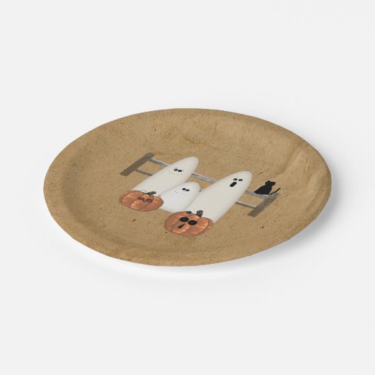 Borden voor landgaardpapier papieren bordje (Gekanteld)