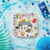 Borden voor leerlingenwaardering op papier papieren bordje (Feest)