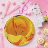 Borden voor lentetelpapier papieren bordje (Feest)