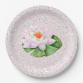 Borden voor Lily Water Papieren Bordje (Voorkant)