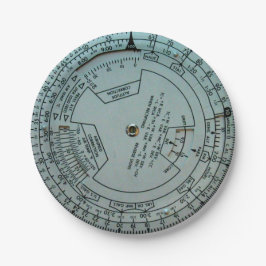 Borden voor luchtvaartnavigatie papieren bordje