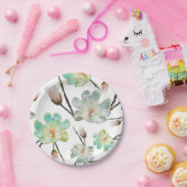 Borden voor Magnolia Pattern Paper Papieren Bordje (Feest)