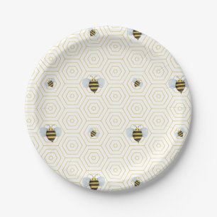 Borden voor mamma-to-BEE-papier Papieren Bordje