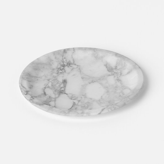 Borden voor marmerpapier papieren bordje (Gekanteld)