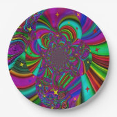 borden voor "Master Wizard Fantasy"-partijpapier Papieren Bordje (Voorkant)