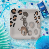 Borden voor mode van vrouwen papieren bordje (Feest)