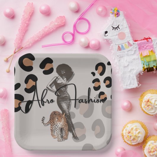 Borden voor mode van vrouwen papieren bordje (Feest)