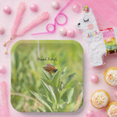 Borden voor monoboogvlinderpapier papieren bordje (Feest)