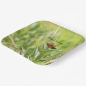 Borden voor monoboogvlinderpapier papieren bordje (Gebogen)