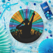 Borden voor Music DJ-papier Papieren Bordje (Feest)