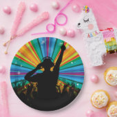 Borden voor Music DJ-papier Papieren Bordje (Feest)