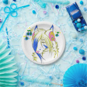 Borden voor muziekoverloop papieren bordje (Feest)