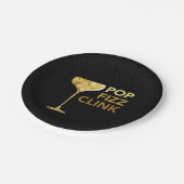 Borden voor nieuw jaarpapier papieren bordje (Gekanteld)