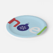 Borden voor noelpapier papieren bordje (Gekanteld)