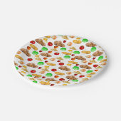 Borden voor noteerzout papieren bordje (Gekanteld)