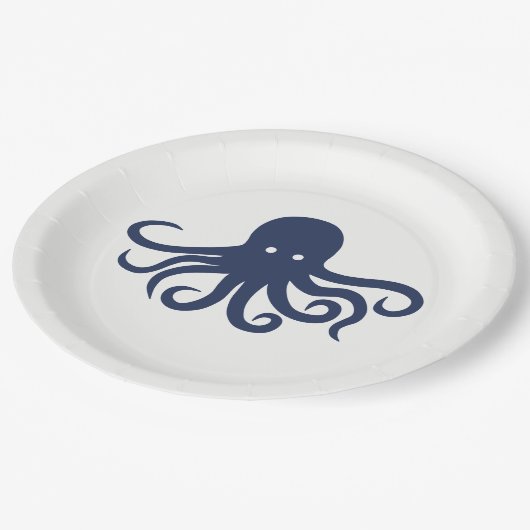 Borden voor octopuspapier papieren bordje (Gekanteld)