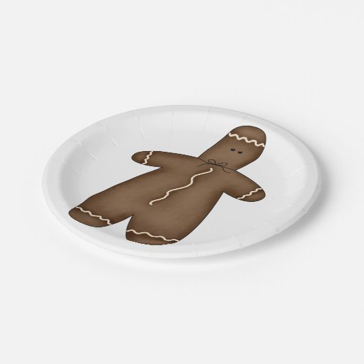 Borden voor ontbijtkoek papieren bordje (Gekanteld)