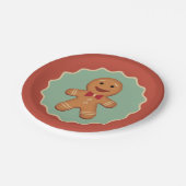 Borden voor ontbijtkoek papieren bordje (Gekanteld)