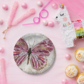 Borden voor overvloedig vlinderpapier papieren bordje (Feest)