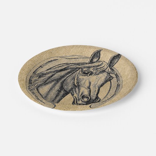 Borden voor -paardencamerapapier papieren bordje (Gekanteld)