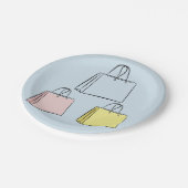 Borden voor pakbon papieren bordje (Gekanteld)