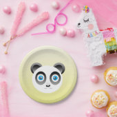 Borden voor panda-papier papieren bordje (Feest)