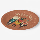 Borden voor papier en feestartikelen papieren bordje (Gekanteld)